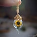 see more listings in the Glass Sunflower Necklace section