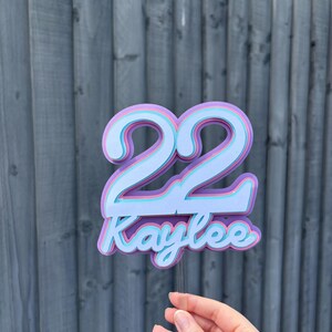 Custom Cake Topper