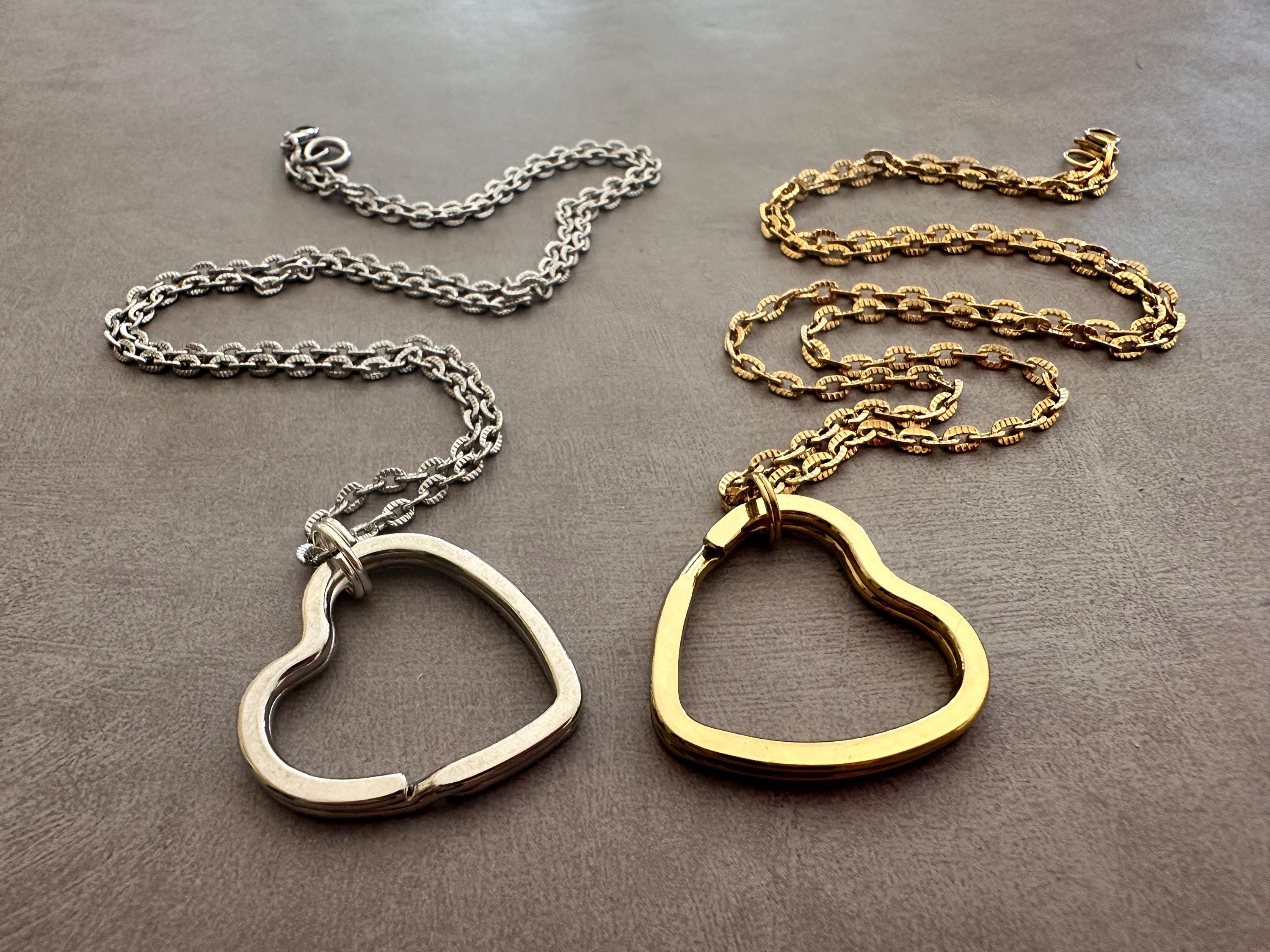 Handmade ? Heart Eyeglass Necklace Sweetheart Glasses Chain – Daelune Jewelry main image 4
