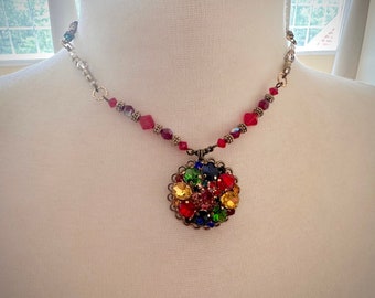 Crystal Statement Necklace