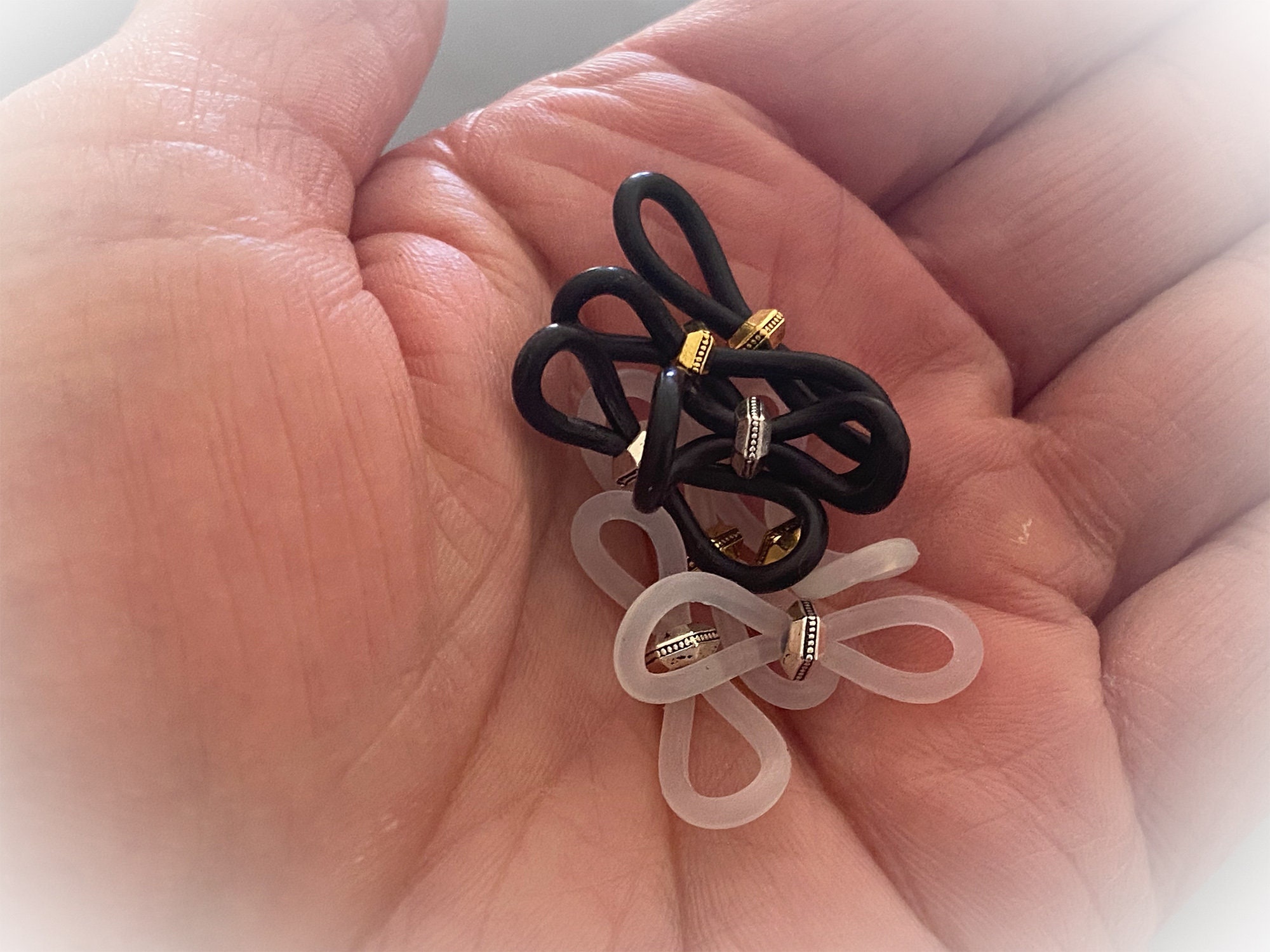 Elegant Beaded Eyeglass Loops. 1 Pair 5 Pairs or 10 Pairs Etsy UK