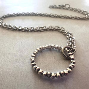 Stainless Steel Eyeglass Necklace with Open Loop