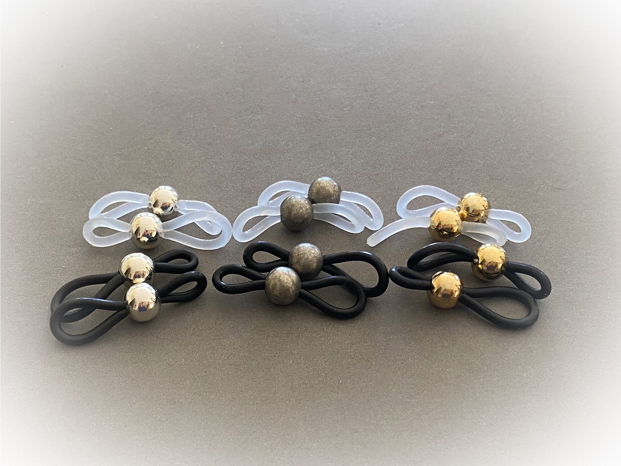 Adjustable Beaded Eyeglass Loops. 1 5 or 10 Pairs Eyeglass Etsy