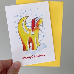 Carte de voeux de Noël Superlambanana Santa Liverpool