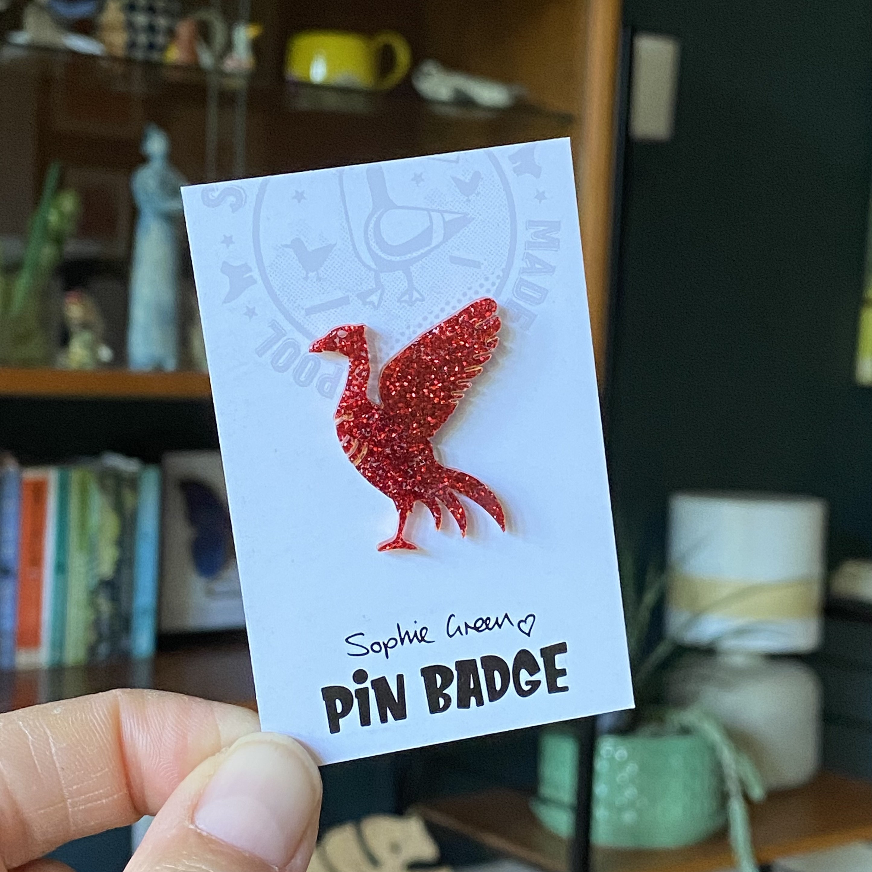 Liverpool a Liverbird Upon My Chest Pin Badge U2013 Wear Your Pride 911413