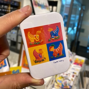 Liverpool Superlambanana &#39;Sgt Peppers&#39; Beatles fridge magnet