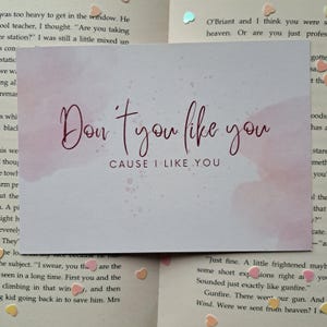 Carte de voeux "Parce que je t'aime bien"