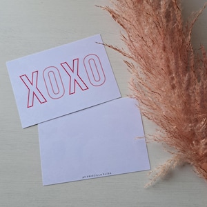 Carte de fête des mères l xoxo