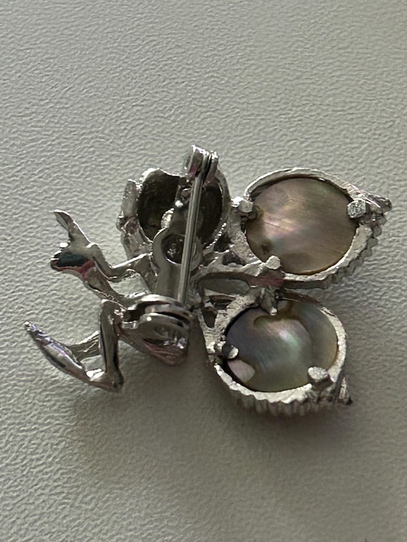 Vintage Cyvra Pixie Pin with Abalone Inlay – Amer… - image 3