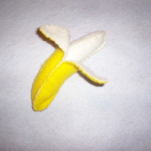 PERZOE Cute Peeled Banana Peeled Banana Plush Toy Fruit Plush Toy