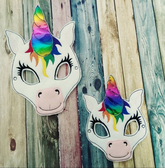 Unicorn Felt Mask Unicorn Felt Mask