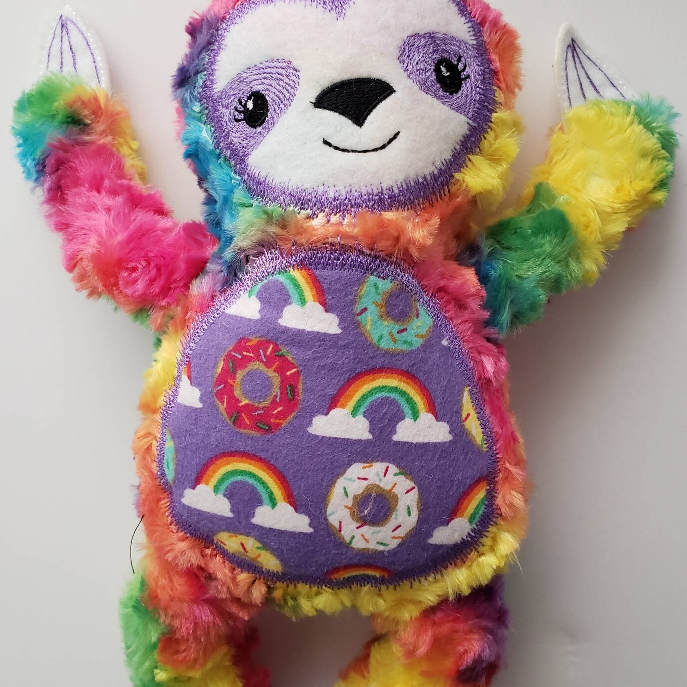 easter sloth stuffed animal