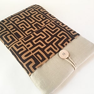 Housse pour iPad, étui pour iPad Air Pro, étui rembourré tribal moderne Tissu au choix de votre poche 12,9 11 10,2 10,9 pouces, homme femme cadeau pour lui elle image 6