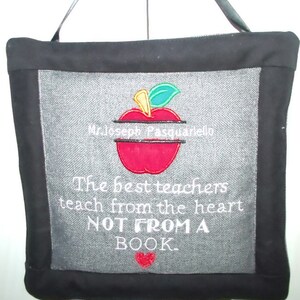 Teacher wall hanging