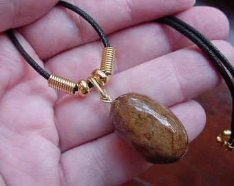 deer poop necklace