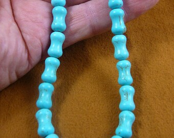 16 inch long Chinese turquoise Beads bead beaded Necklace jewelry V326-4