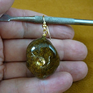 Deer deals poop earrings