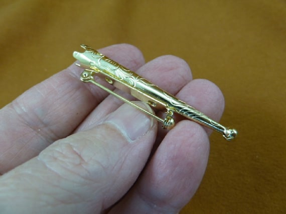 Tussy mussy vase Gold rhodium plate brooch pin wedding jewelry craft supplies Make your own flowers boutonniere BB 242