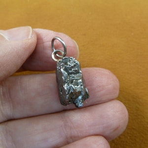 4.6 g Campo del Cielo meteorite natural shape pendant jewelry specimen iron nickel X260-26