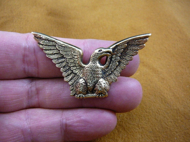 Bald Eagle With Wings up Military Bird Pin Pendant Eagles - Etsy