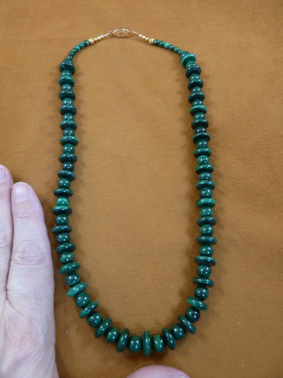 Natural Gemstone Beads, 10mm, Hexagon Shape, Malachite