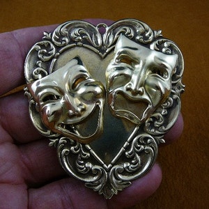 Drama Mask Pins