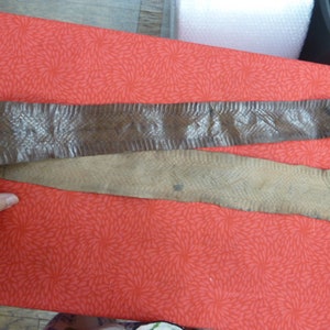 44&quot; genuine dark brown Asian Snakeskin snake skin Leather supply exotic DIY craft project supply (EL1000-3C)