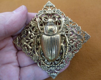 Broche Vintage Insecte N310 - Bijou Fantaisie Rétro - Occasion En Bon état