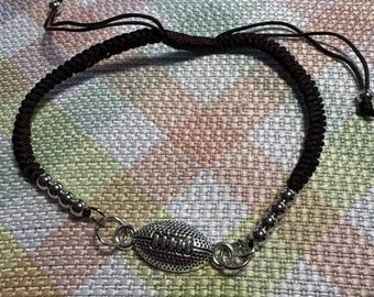 Bracelet Macrame Football Adjustable Lightweight