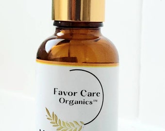 Organic Sustainable  Reusable Packaging Non clogging Facial Oil Anti Aging Sensitive Skin Acne Wrinkles