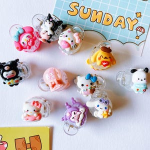 Random 10 Pieces Small Claw Clip/Cute Small Claw Clips/Mini Claw Clips/Cute Hair Accessories/Claw Clips/Birthday Gift/Good Gift/Good For Kid