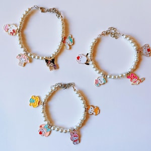 Handmade Cute Bracelets/Cute Kids Bracelets/Kids Bracelets/Kawaii Charms Bracelet/Christmas Bracelets Gifts/Birthday Gifts/Gifts For Her
