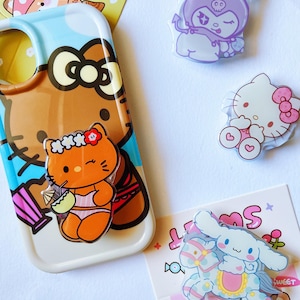 Niedliche Acryl Handyhülle Griff/Bunte Acryl Handyhülle Griff/Kawaii Handyhülle Griff/Süße Handyhalter/Süße Handyhülle/Gute Geschenke