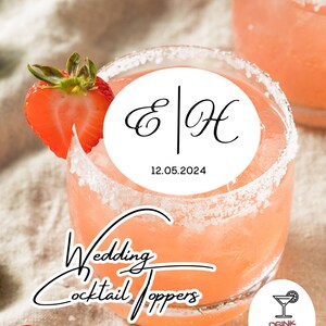 Bulk Wedding Edible Cocktail toppers