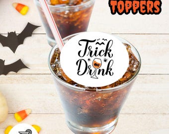 50 enfeites comestíveis assustadores para bebidas de Halloween
