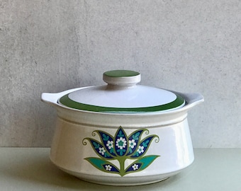 Vintage Flair by JSC Floral Lidded Casserole Dish