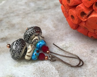 Bali Style Earrings, Color Your Journey