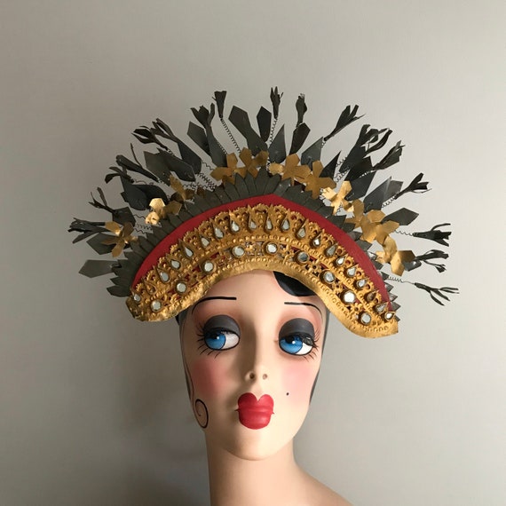 1930's to 1940's Balinese Dancers Headdress or Ant