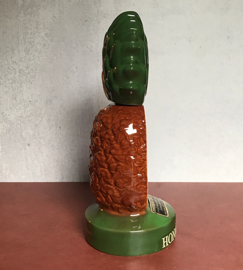 Vintage Hawaiian Jim Beam Whiskey Decanter With Pineapple Etsy