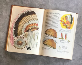 Vintage Indian Crafts and Lore Book / Ben Hunt / Instruction Book