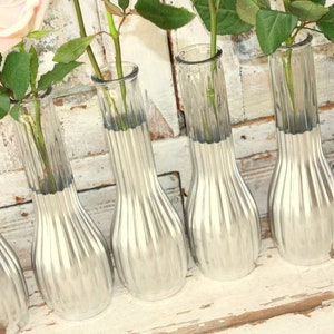 Wedding Centerpieces-Silver Vases-Engagement Parties image 3