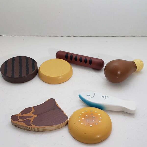 Wooden Play Food Etsy