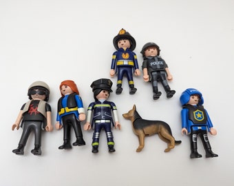 Playmobil  figures police and crook