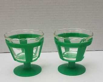 Fireking dessert cups pudding cups with holders