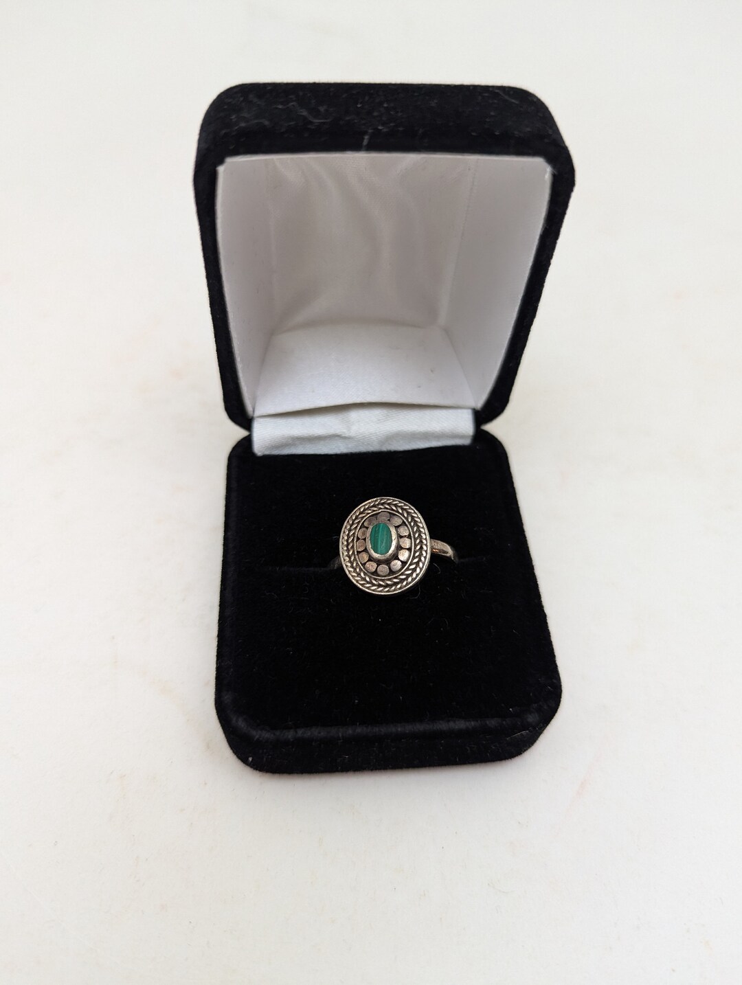 Vintage Native American Turquoise and Sterling Silver Ring - Etsy