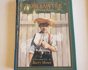 Book- Vintage Tom Sawyer Hardcover Book