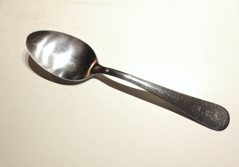 Vintage Spoon Monogram R C N image 1