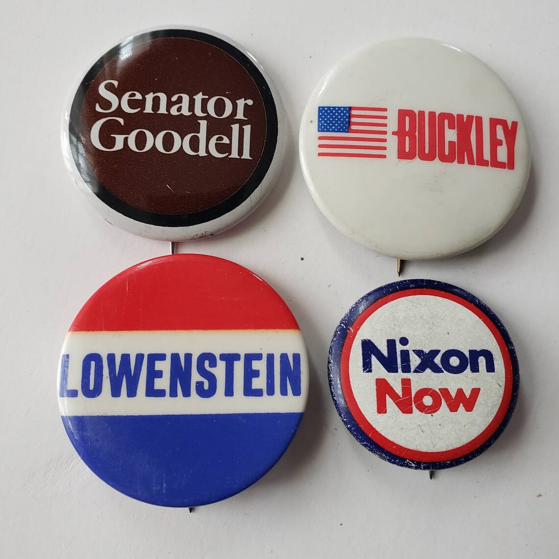 Vintage Campaign buttons political Etsy