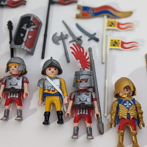 Playmobil knights and soldiers mixed lot afbeelding 5
