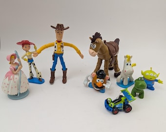 Disney-Toy Story caketopper miniature Vintage Toys - Vintage Toy Story collection
